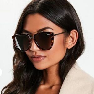 QUAY French Kiss Tortoise Sunglasses